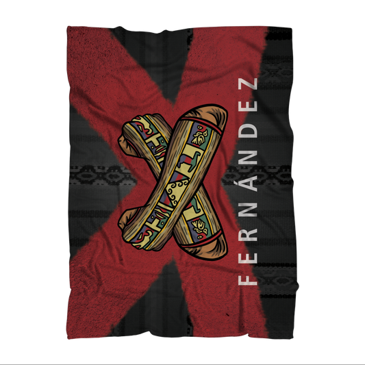 Dick Fernandez (BOL) "Aguayo" Throw Blanket