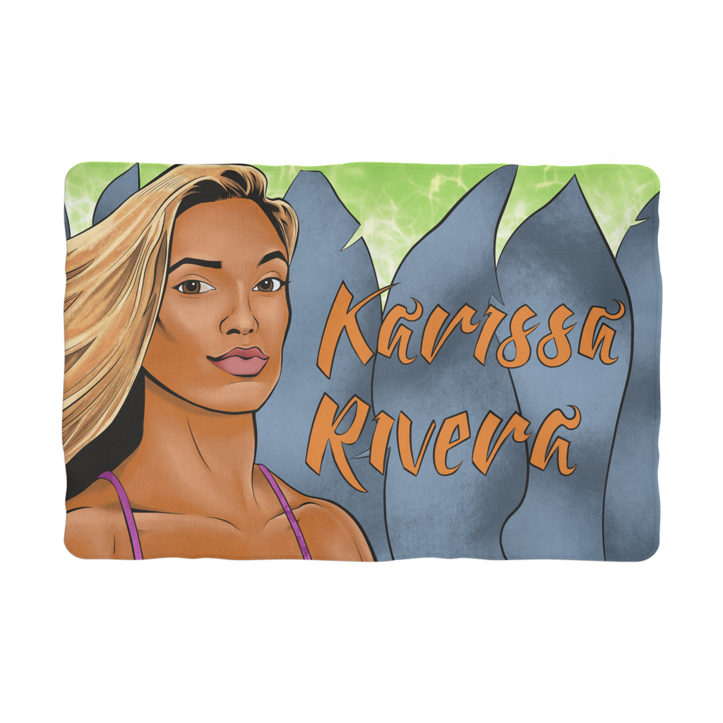 Karissa Rivera (USA) "Portrait" Pet Blanket
