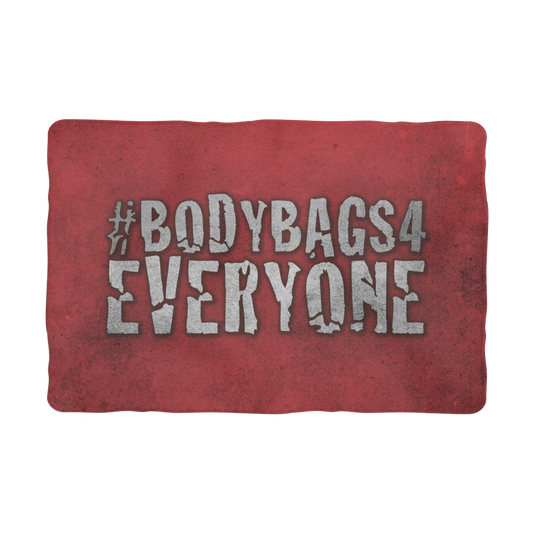 Mr Grim (USA) "Bodybags 4 Everyone"  Pet Blanket