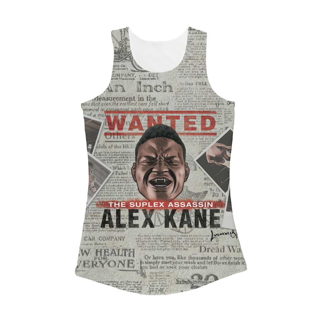Alex Kane (USA) Wanted Women's Activewear Tank Top