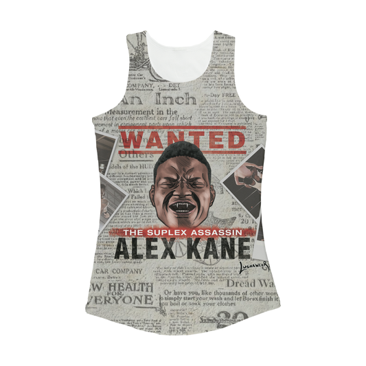 Alex Kane (USA) Wanted Women's Activewear Tank Top