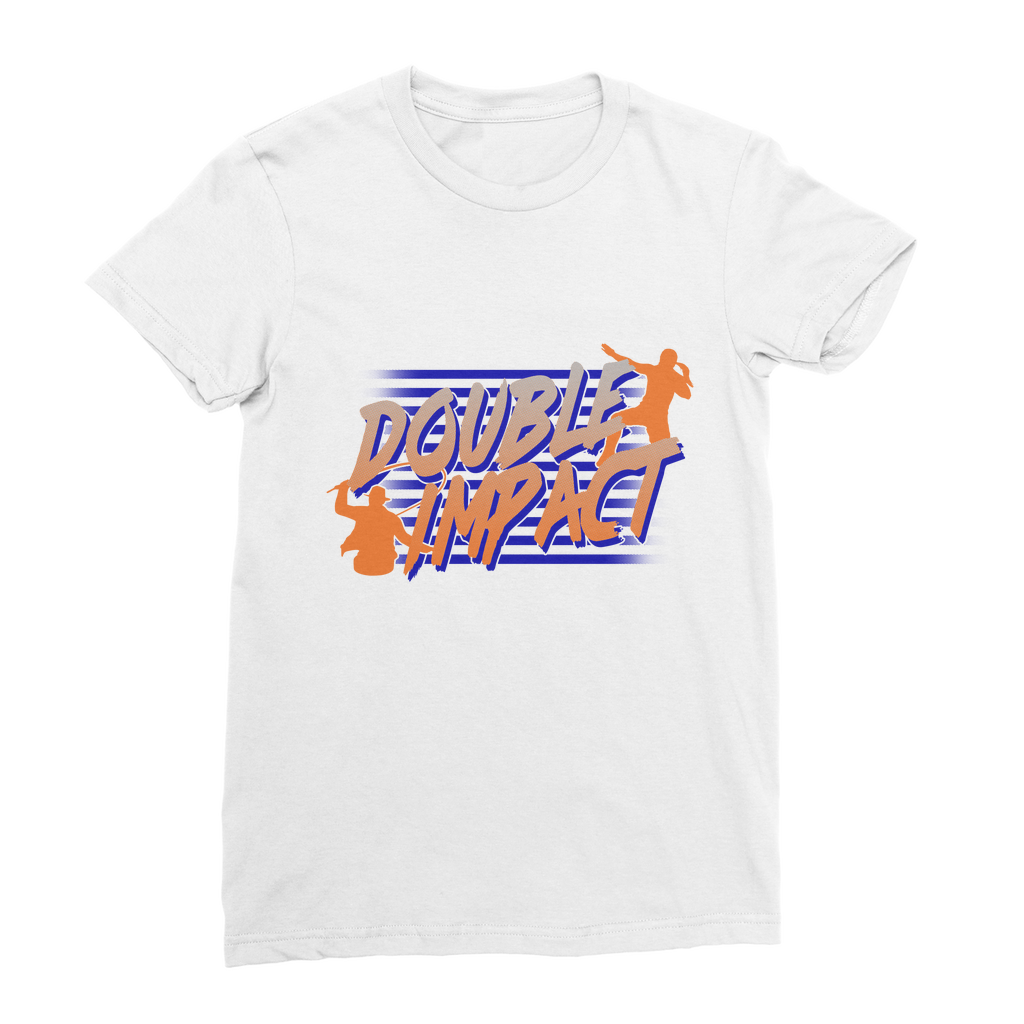 Double Impact (USA) "Logo" Women's Wear T-Shirt