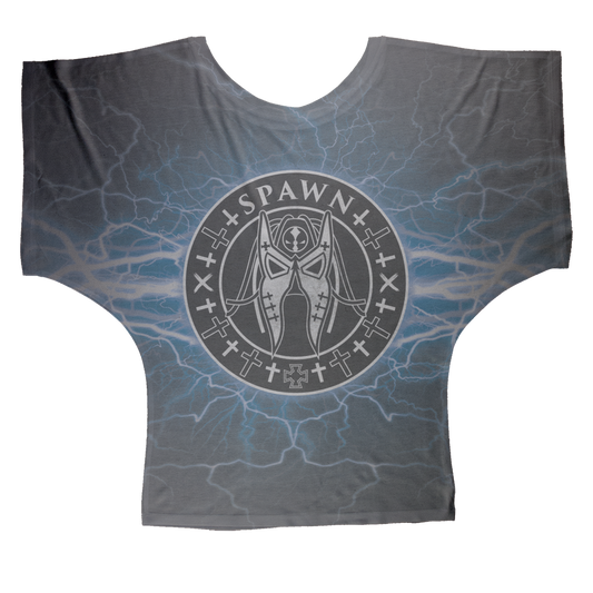 Spawn (BOL) "Evil Thunder" Women's Wear Batwing Top