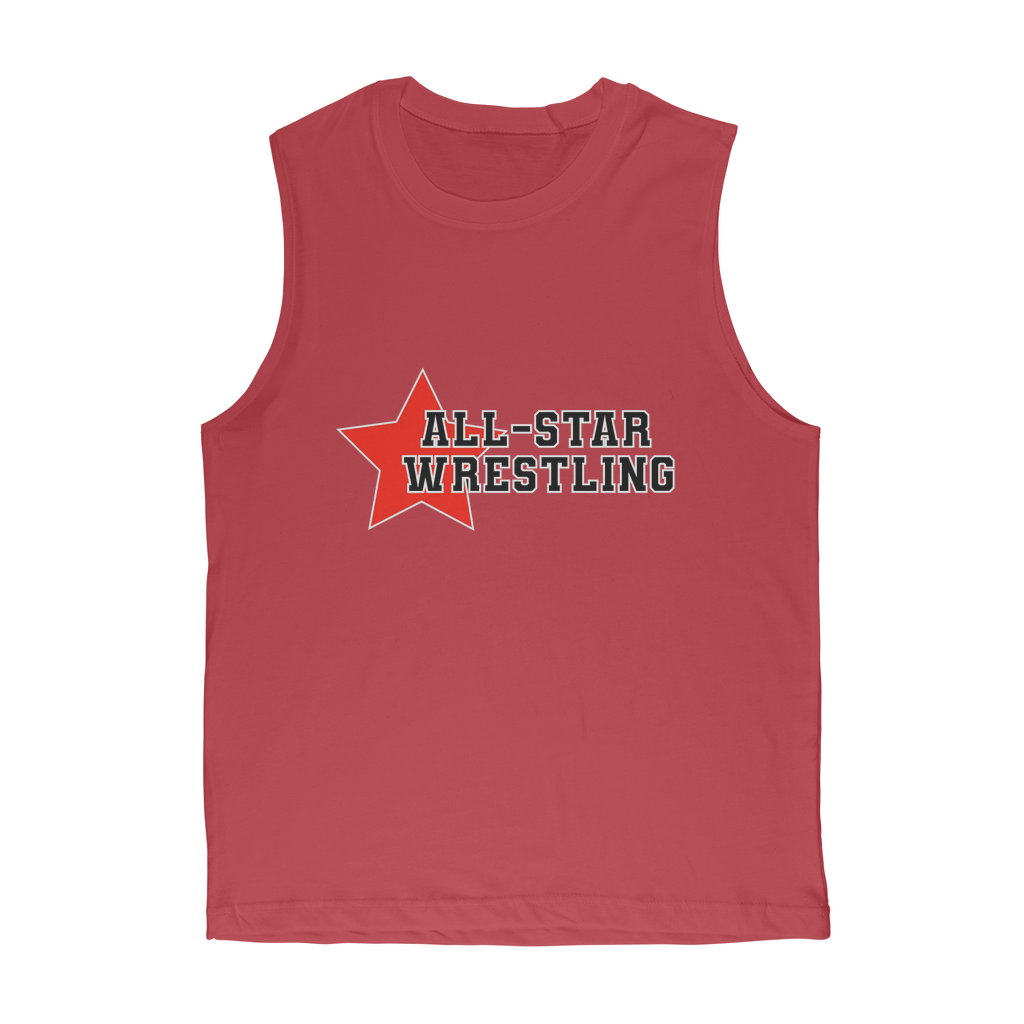 All Star (USA) "All Star Wrestling" Muscle Tank Top