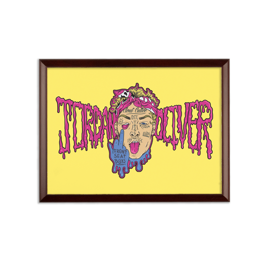 Jordan Oliver (USA) "Clout Man" Wall Art Plaque