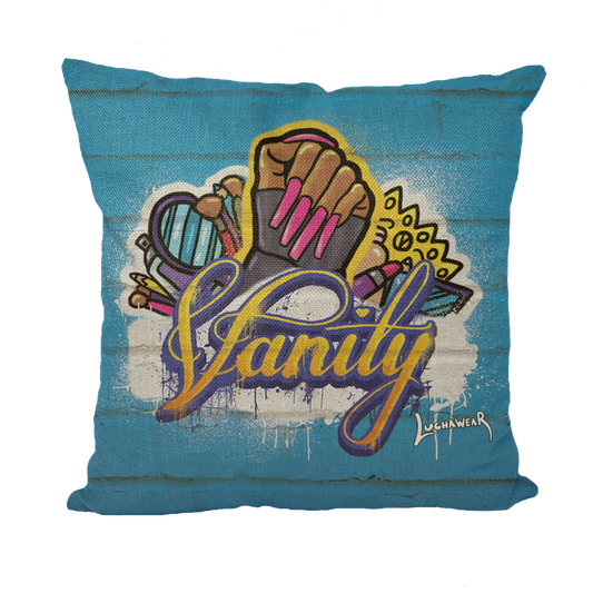 Vanity (USA) "Wall Glam" Throw Pillow with Insert