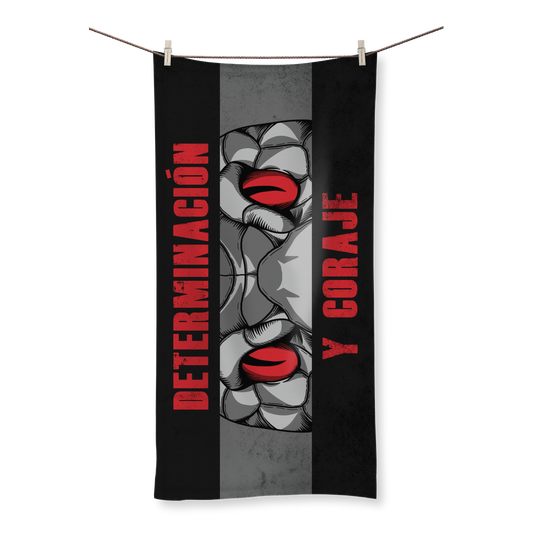 Rocky Katari (BOL) "Determination & Courage" Home and Beach Towel