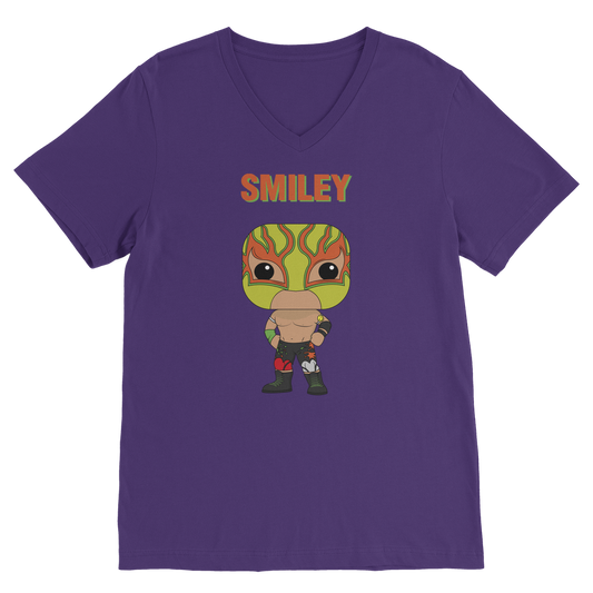 Smiley (USA) "Lil Smiley" V Neck Tee