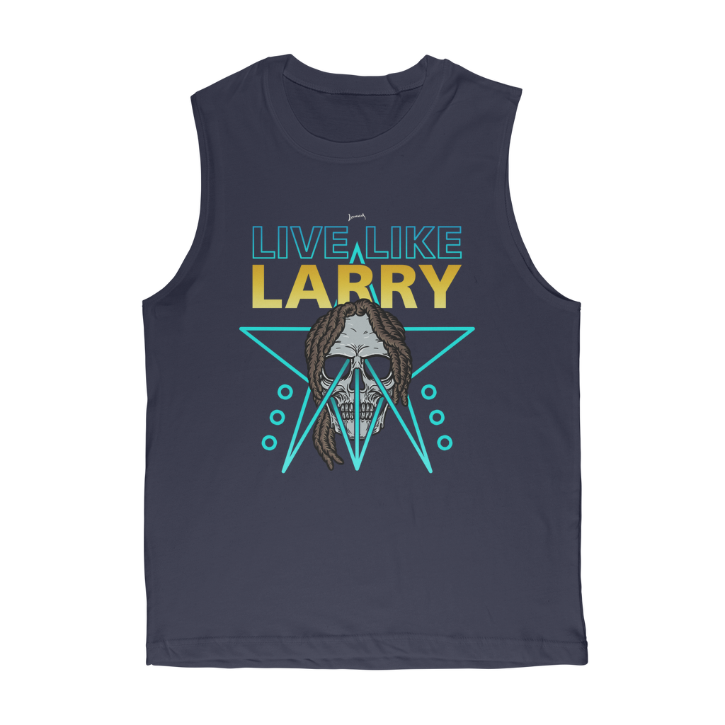 Larry Lazard (USA) "Live Like Larry" Muscle Tank Top