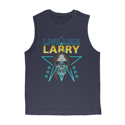 Larry Lazard (USA) "Live Like Larry" Muscle Tank Top