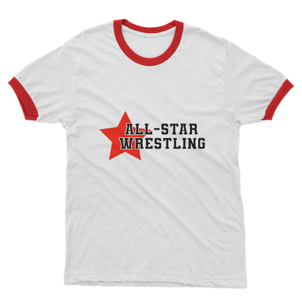 All Star (USA) "All Star Wrestling" Ringer Tee