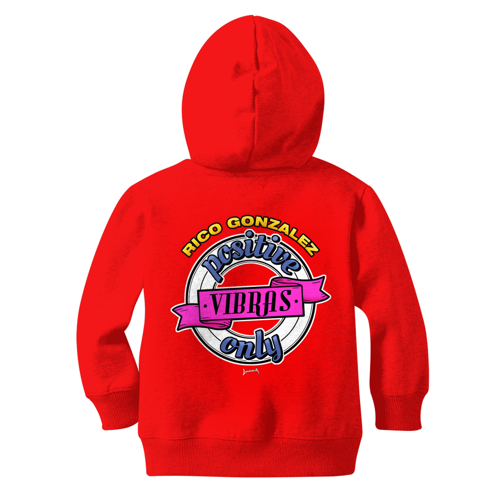 Rico Gonzalez (MEX) "Positive Vibras" Youthwear Zip Hoodie