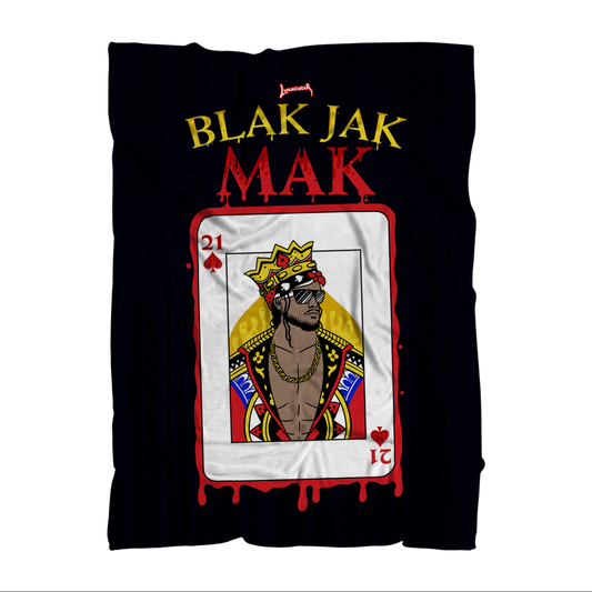 Blak Jak Mak (USA) "King" Throw Blanket