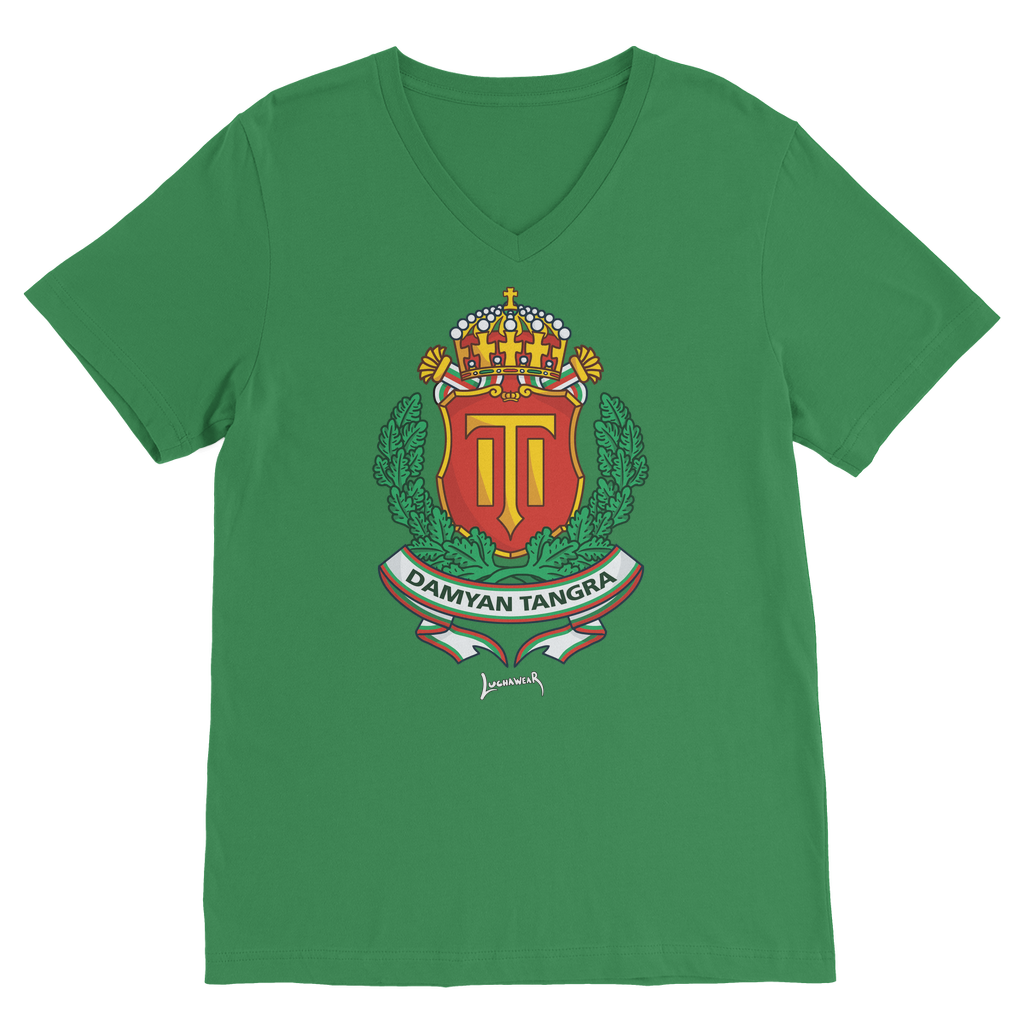 Damyan Tangra (BGR) "Coat of Arms" V Neck Tee
