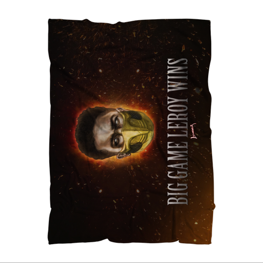 Leroy Green (USA) "Kombat" Throw Blanket