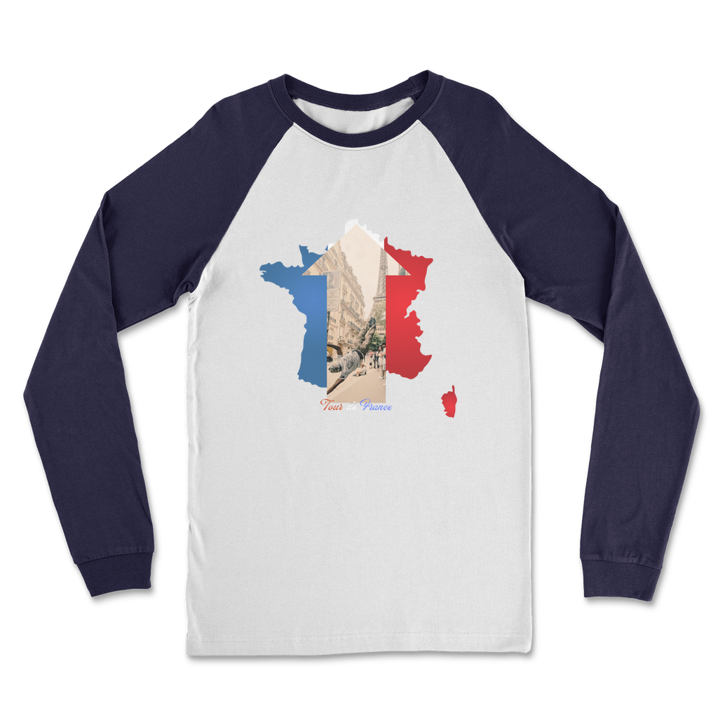 Tour de France Classic Raglan Long Sleeve Shirt