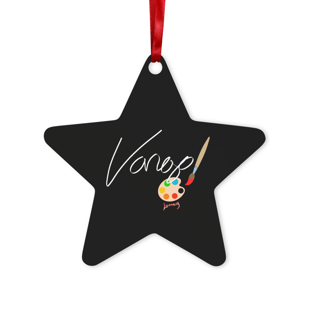 Aerial Van Go (USA) "Siggy" Metal Hanging Ornament