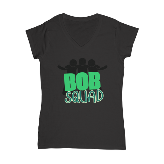 "Bob Squad" - Bobby Flaco -USA Women's Wear V-Neck T-Shirt