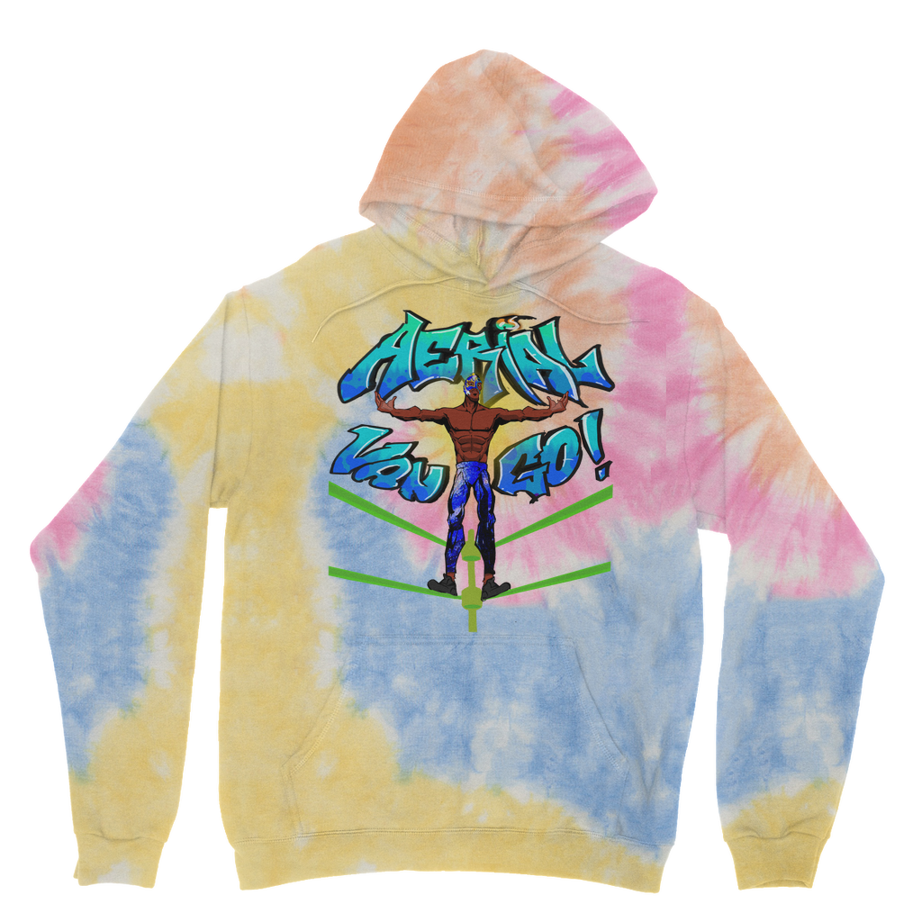 "Art Redeemer" - Aerial Van Go (USA) Tie Dye Hoodie