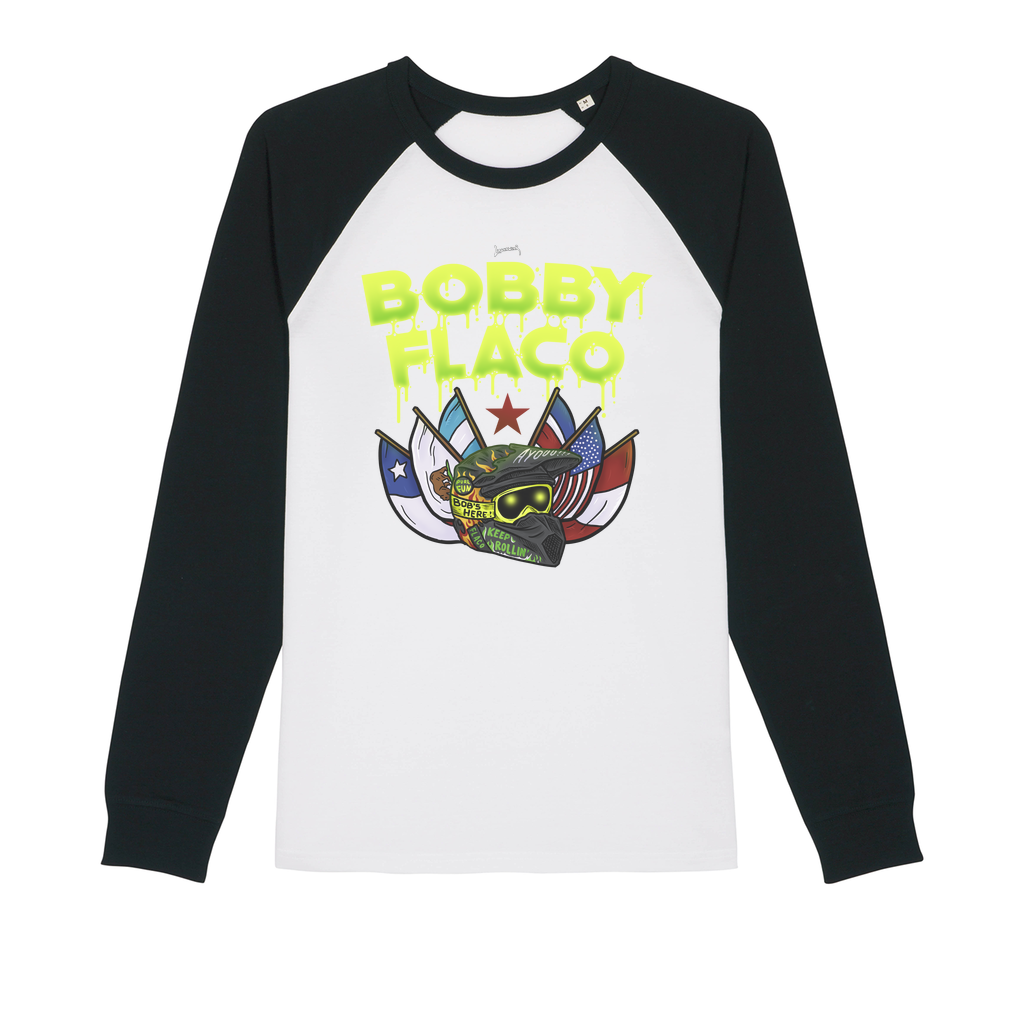 Bobby Flaco (USA) "World Tour" Premium Raglan Long Sleeve Shirt