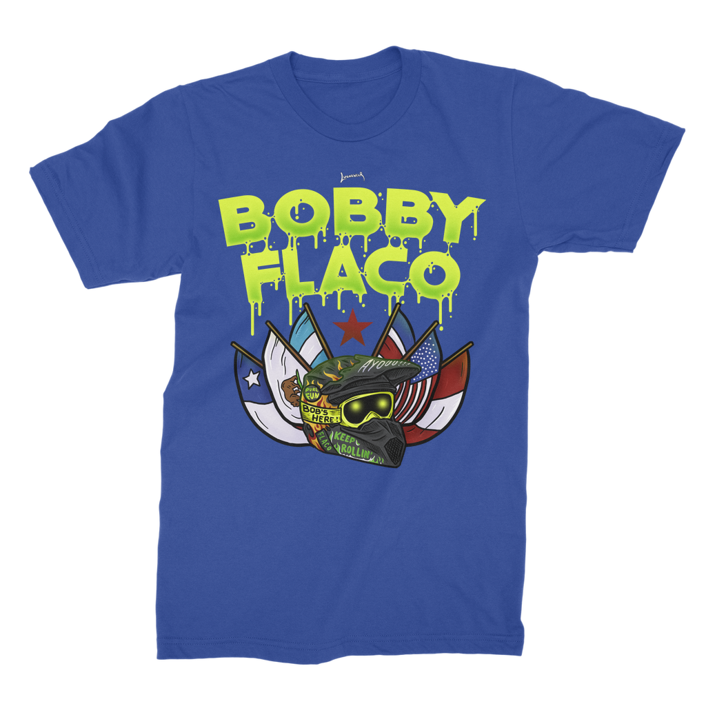 Bobby Flaco (USA) "World Tour" Premium Jersey Adult T-Shirt