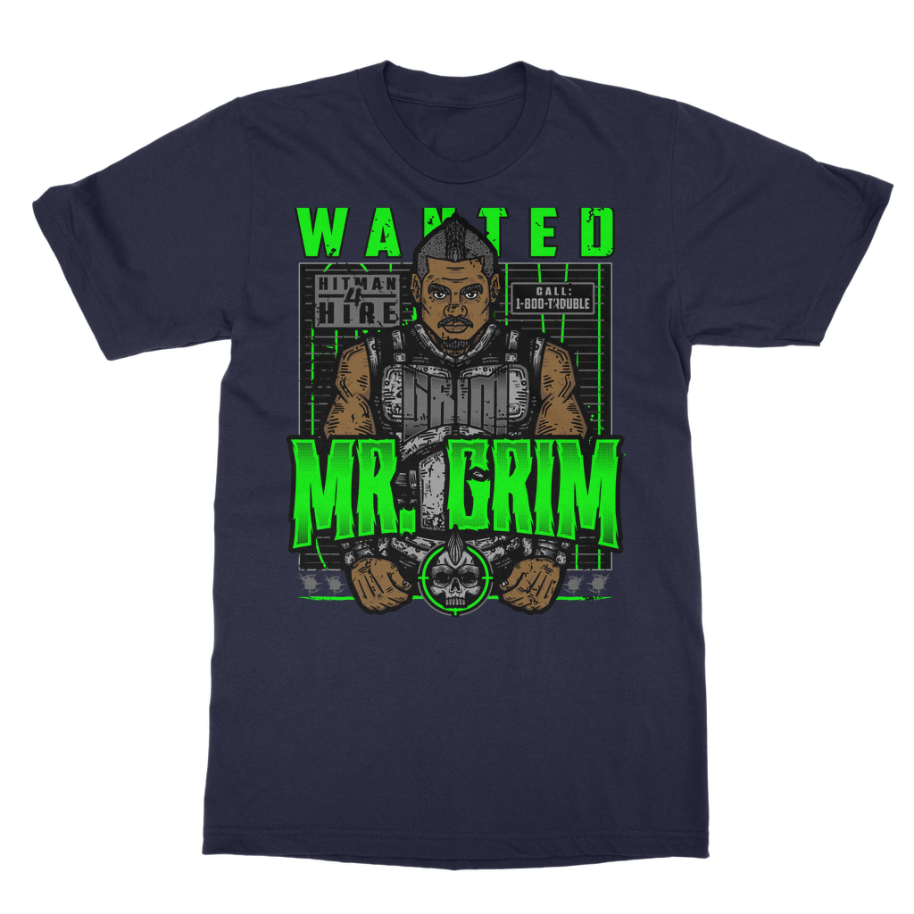 MR. Grim "Wanted" Unisex Heavy Cotton Tee