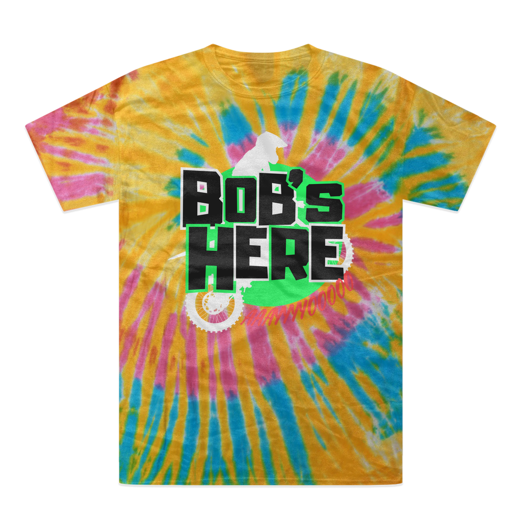 "Bob's Here" Bobby Flaco - USA Tie-Dye T-Shirt