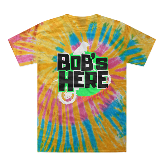 "Bob's Here" Bobby Flaco - USA Tie-Dye T-Shirt