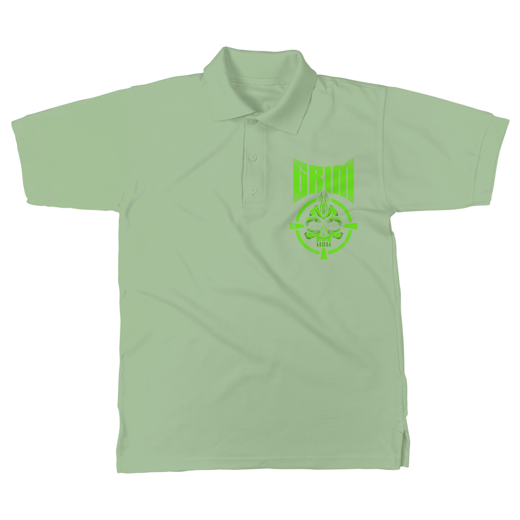 Mr. Grim "Target" Unisex Adult Polo Shirt