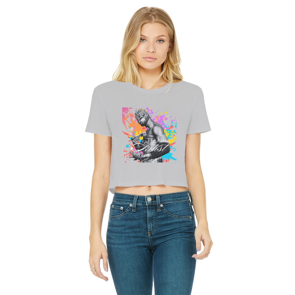 "THE Artist" - Aerial Van Go Women's Wear Crop Top