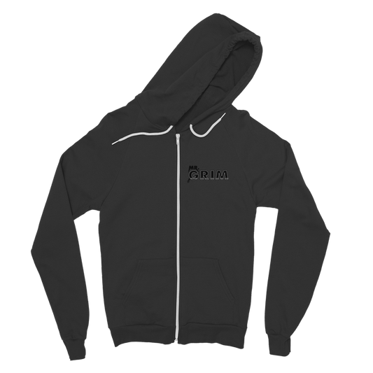 MR. Grim "Zipped Up" Zip Hoodie