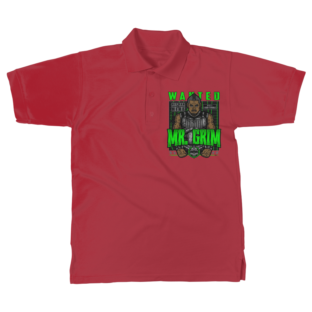 MR. Grim "Wanted" Women's Wear Polo Shirt