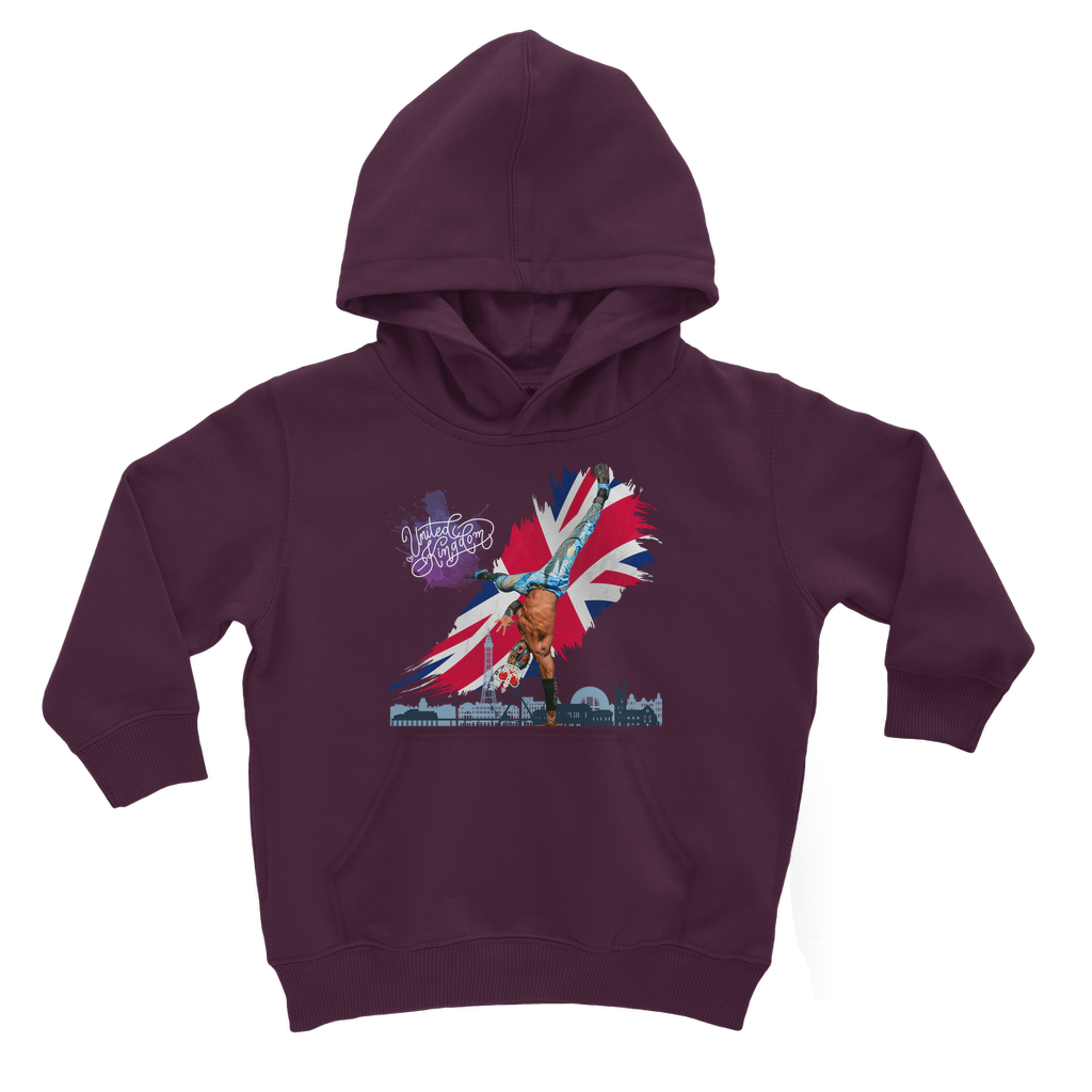 "Van Go to UK" - Aerial Van Go Youthwear Hoodie