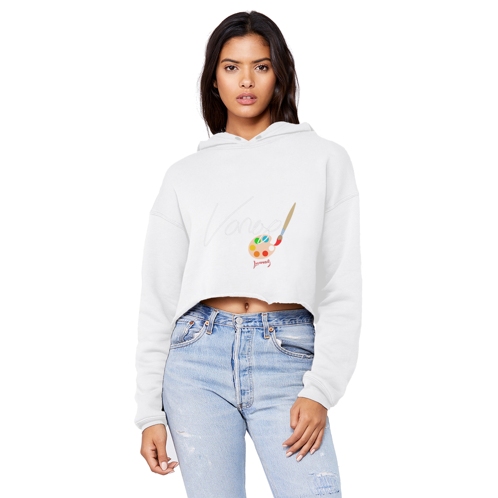 Aerial Van Go (USA) "Siggy" Unisex Crop Top Boyfriend Hoodie