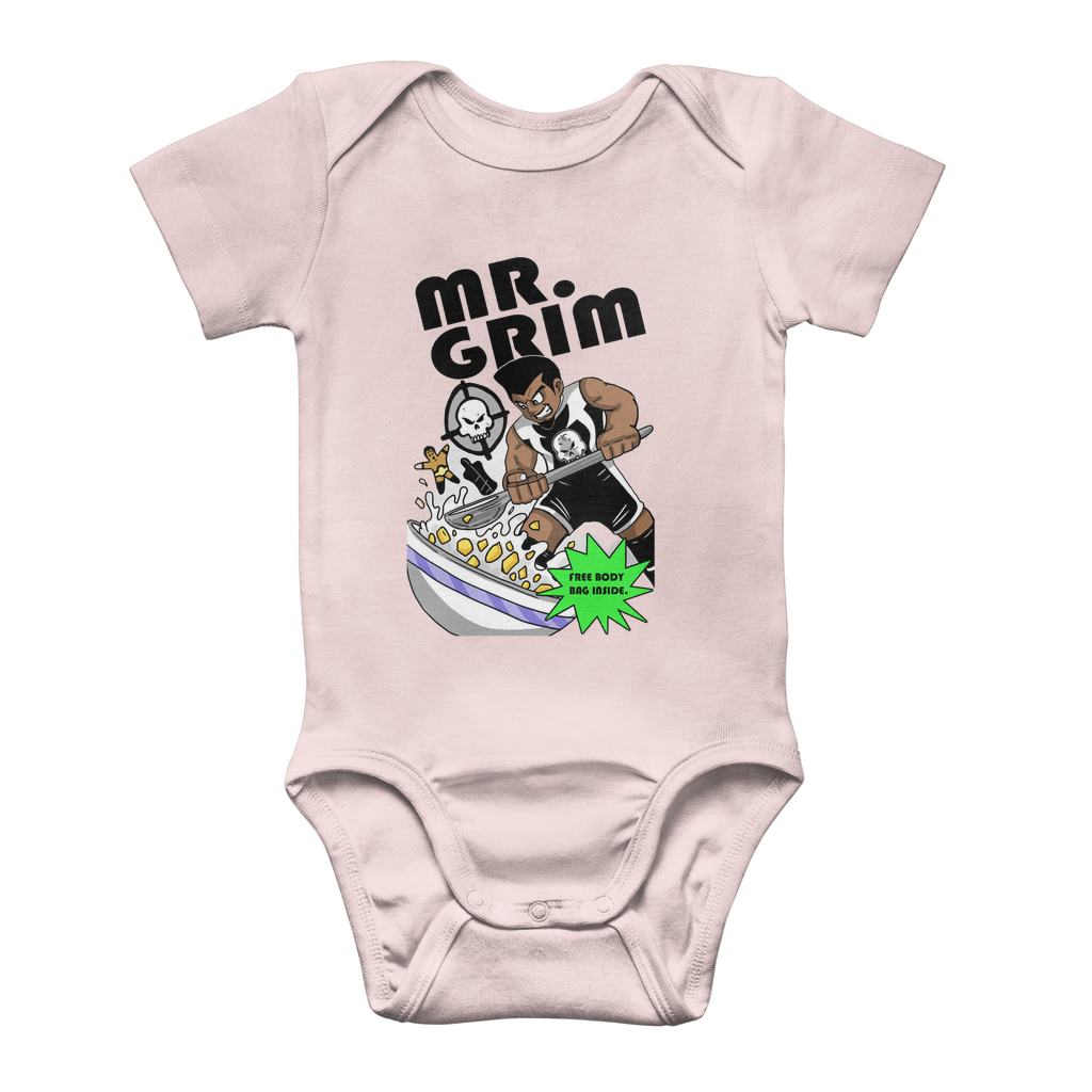 MR. Grim "Special Cereal" (USA) Baby Onesie