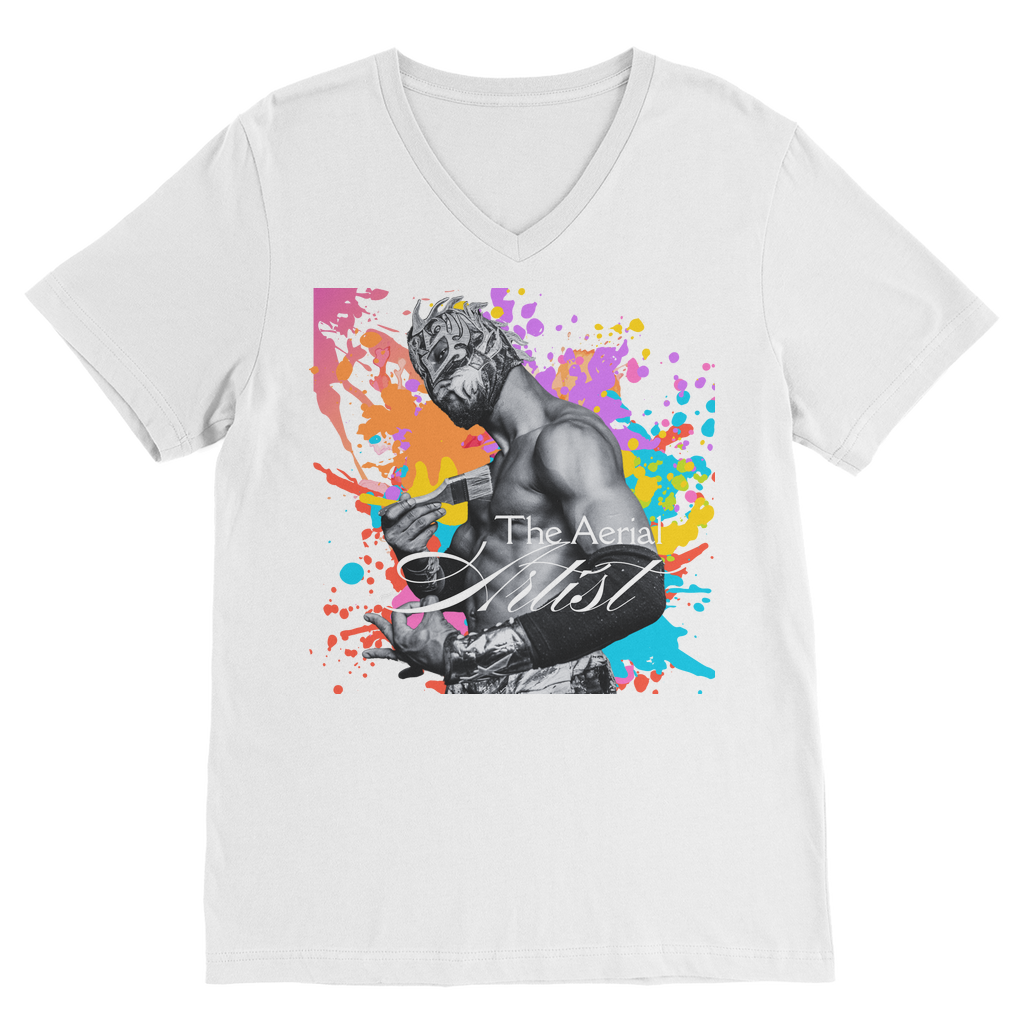 "THE Artist" - Aerial Van Go Unisex V Neck Tee