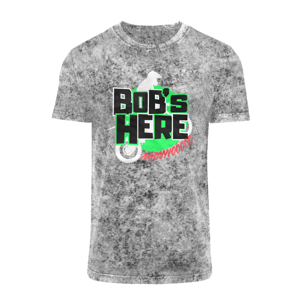 "Bob's Here" Bobby Flaco - USA Acid Washed T-Shirt