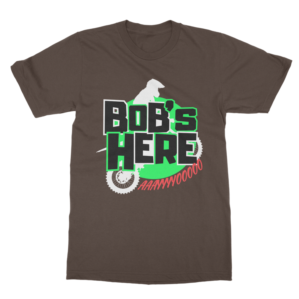 "Bob's Here" Bobby Flaco - USA Unisex Heavy Cotton Tee