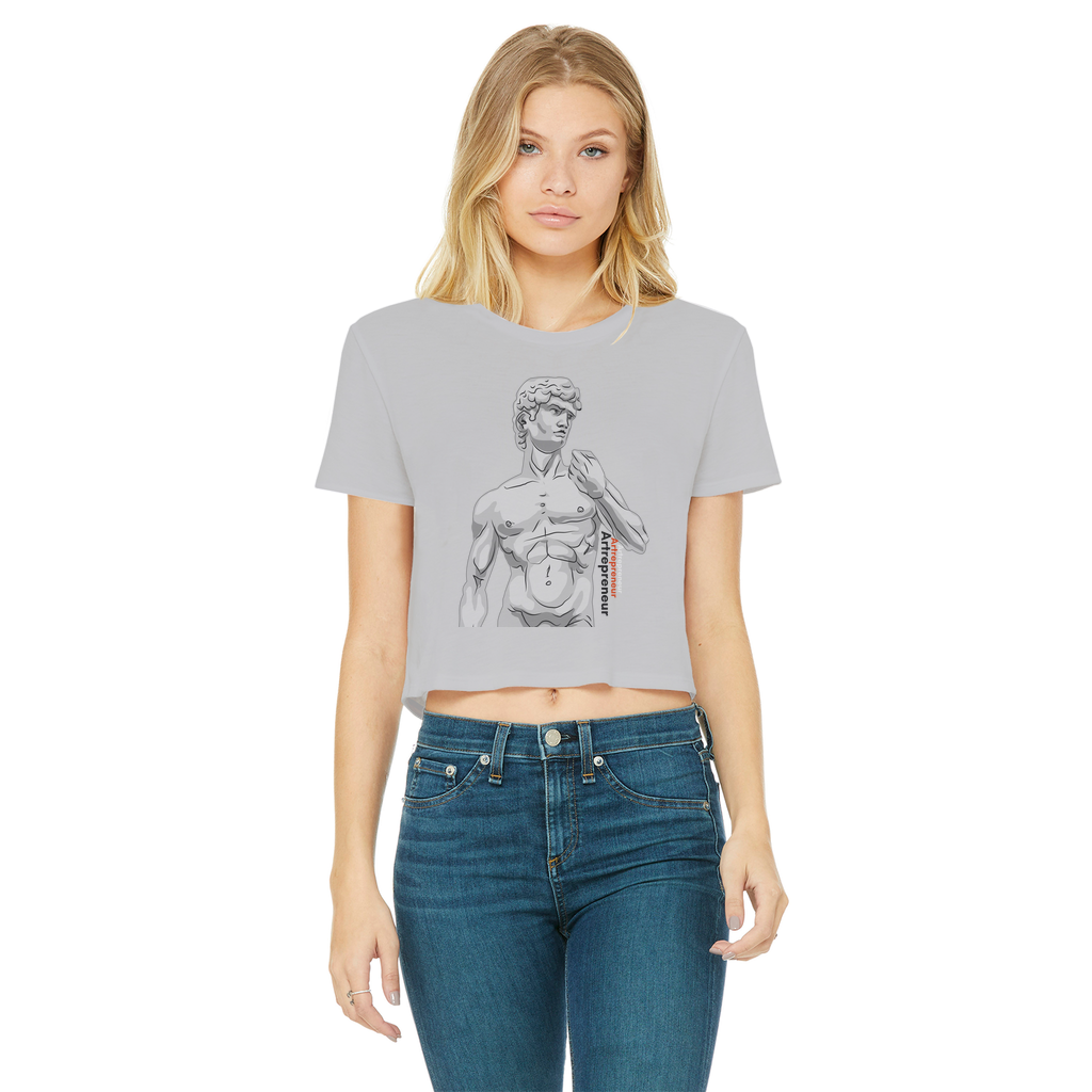 Aerial Van Go "Artrepreneur" (USA) Women's Wear Crop Top