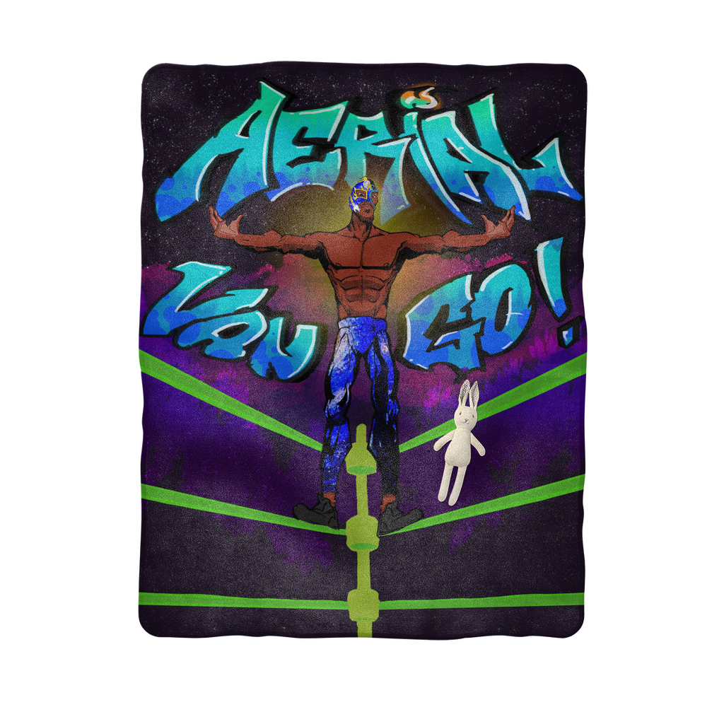 "Art Redeemer" - Aerial Van Go (USA) Baby Blanket