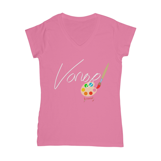 Aerial Van Go (USA) "Siggy" Women's Wear V-Neck T-Shirt