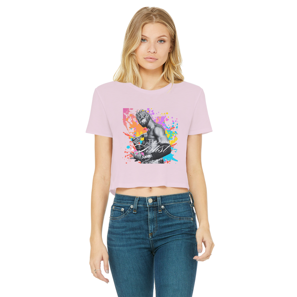 "THE Artist" - Aerial Van Go Women's Wear Crop Top