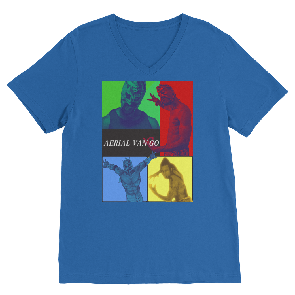 Aerial Van BEBOP Unisex V Neck Tee