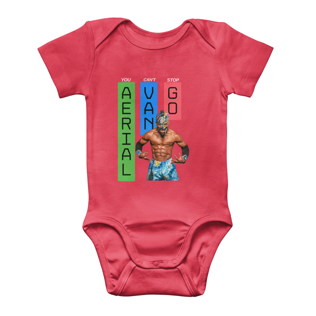 "Bars" -Aerial Van Go" Baby Onesie