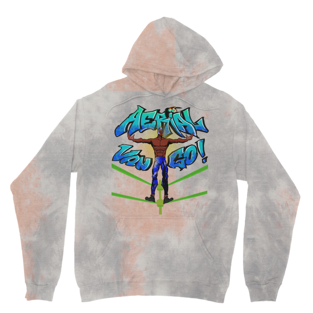 "Art Redeemer" - Aerial Van Go (USA) Tie Dye Hoodie