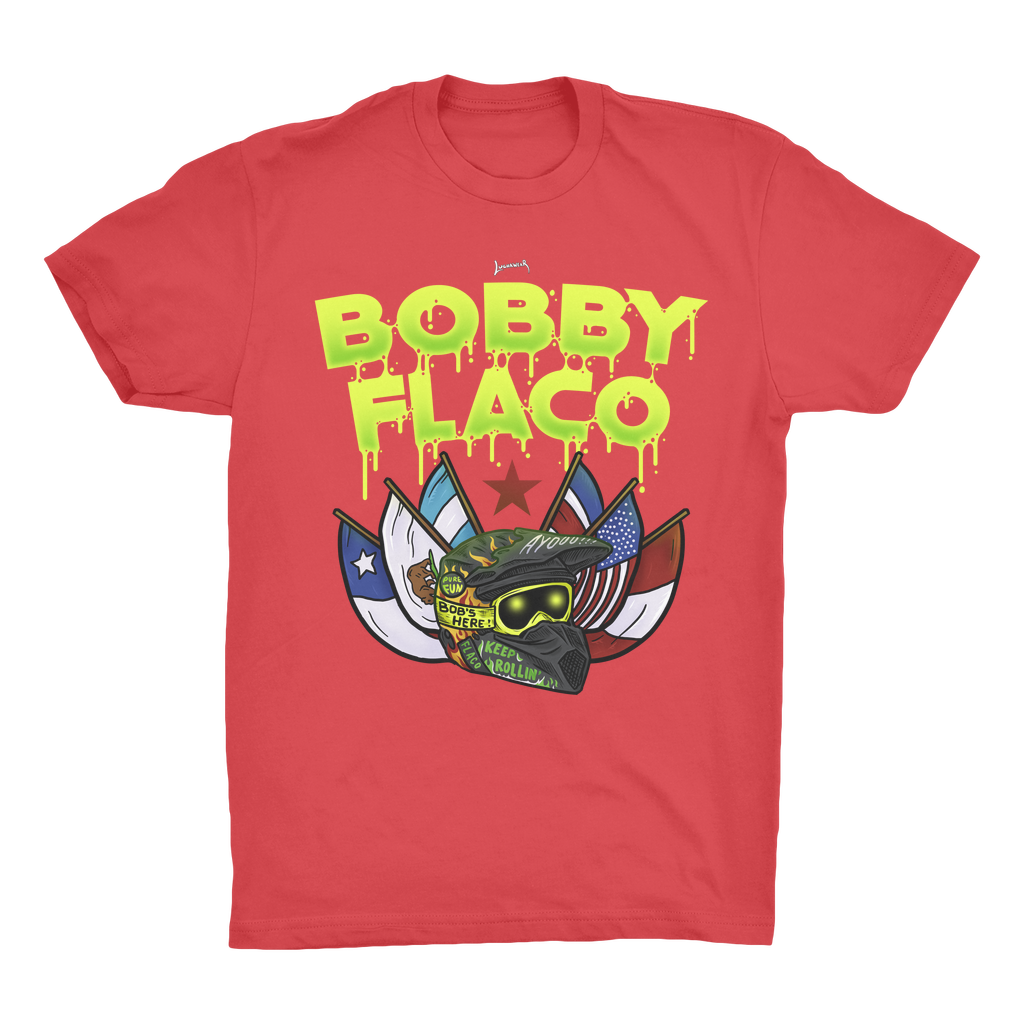 Bobby Flaco (USA) "World Tour" Organic Adult Tee