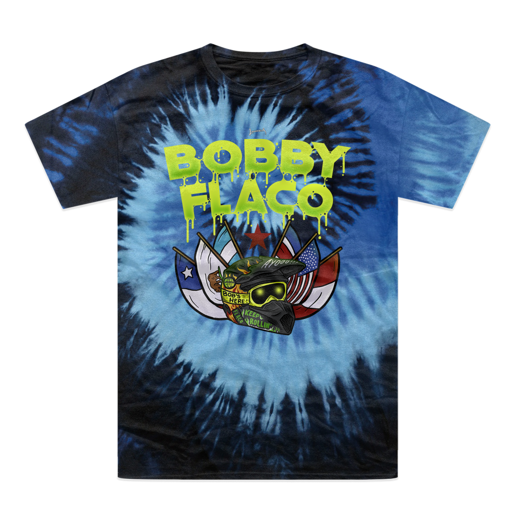 Bobby Flaco (USA) "World Tour" Tie-Dye T-Shirt