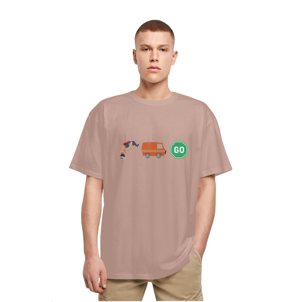 "You Can't Stop" Aerial Van Go - USA Heavy Oversized T-Shirt