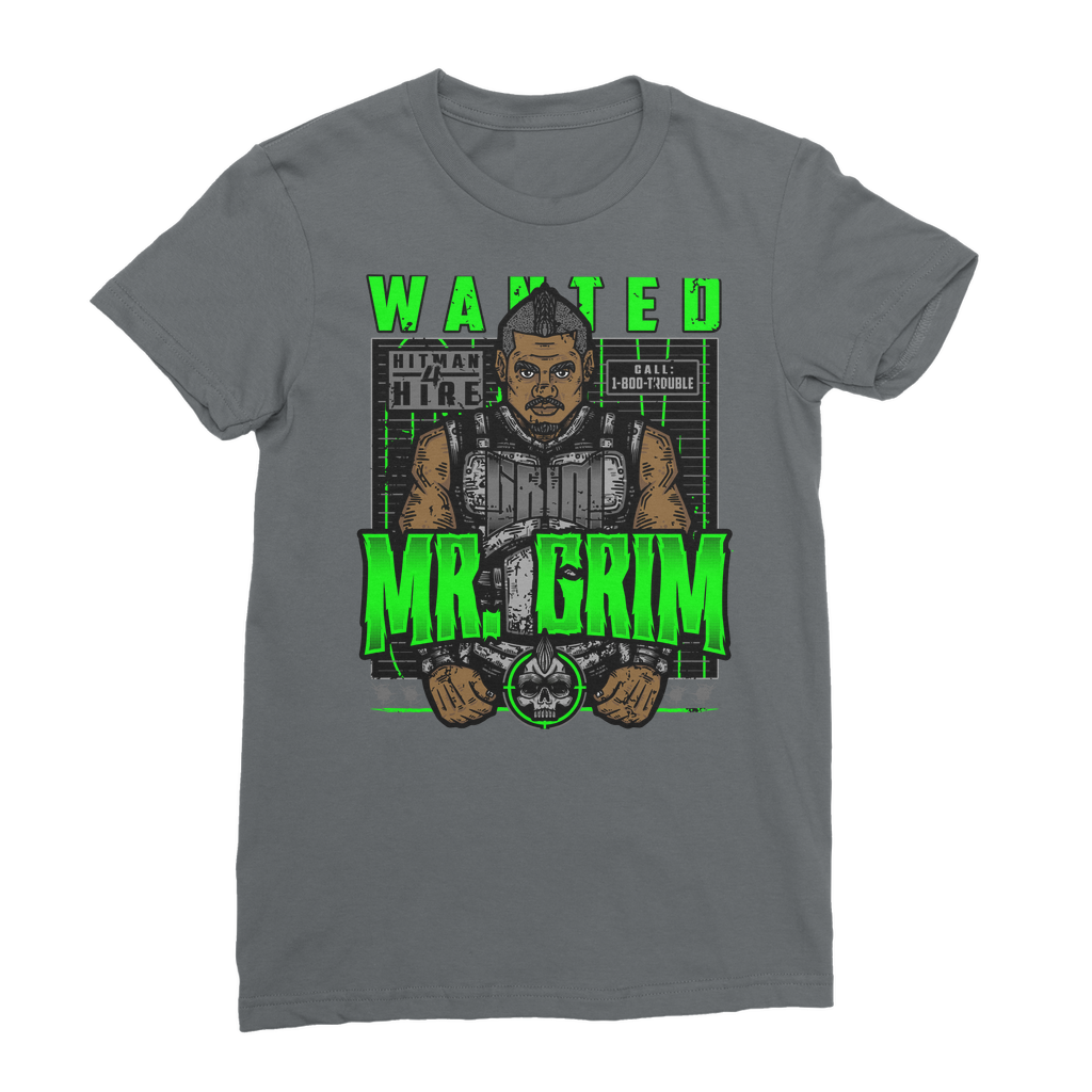 MR. Grim "Wanted" Women's Wear T-Shirt