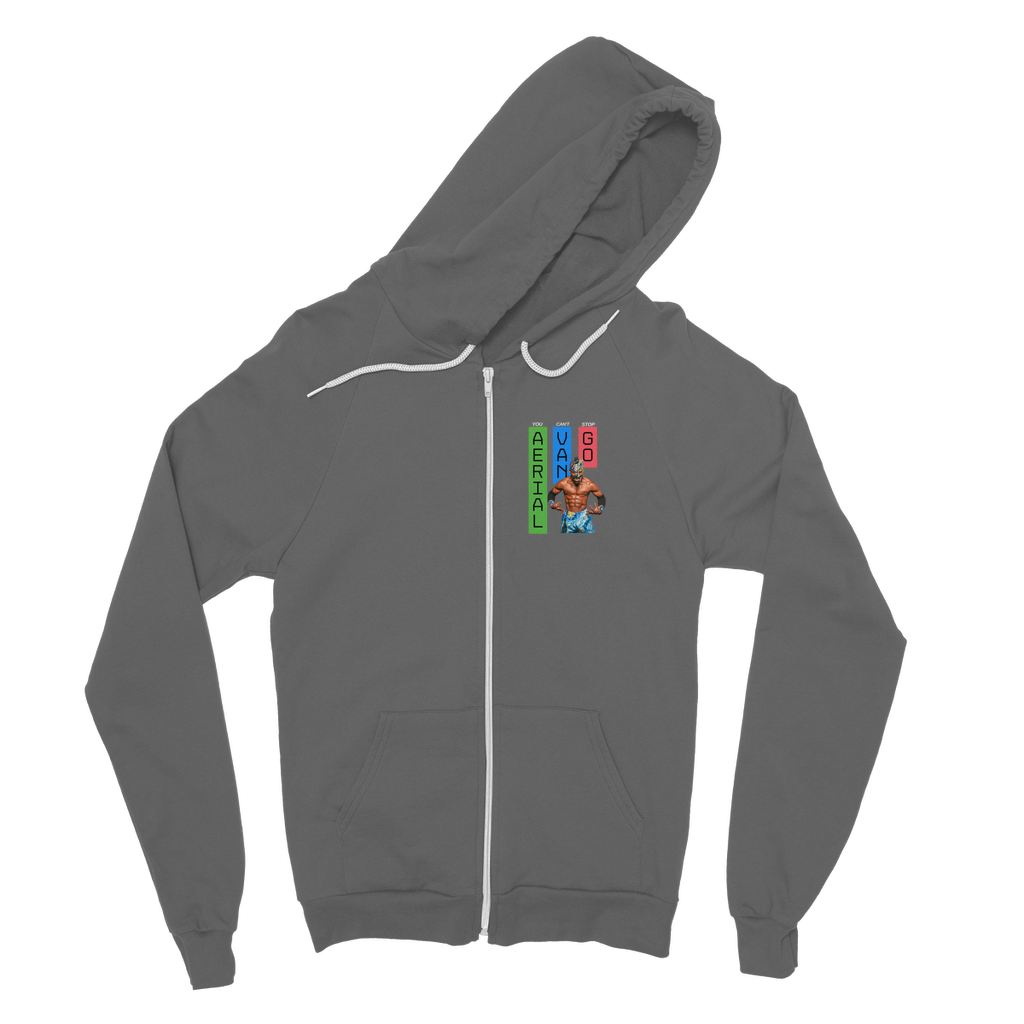 "Bars" -Aerial Van Go" Zip Hoodie